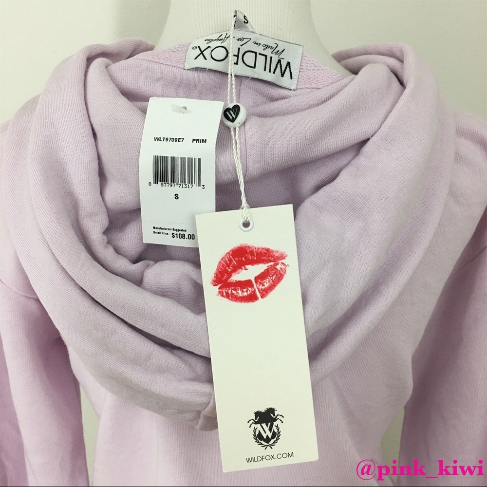 ⬇️REDUCED❗️ Wildfox Pasé The Rosé Ivy Hoodie - Picture 7 of 8
